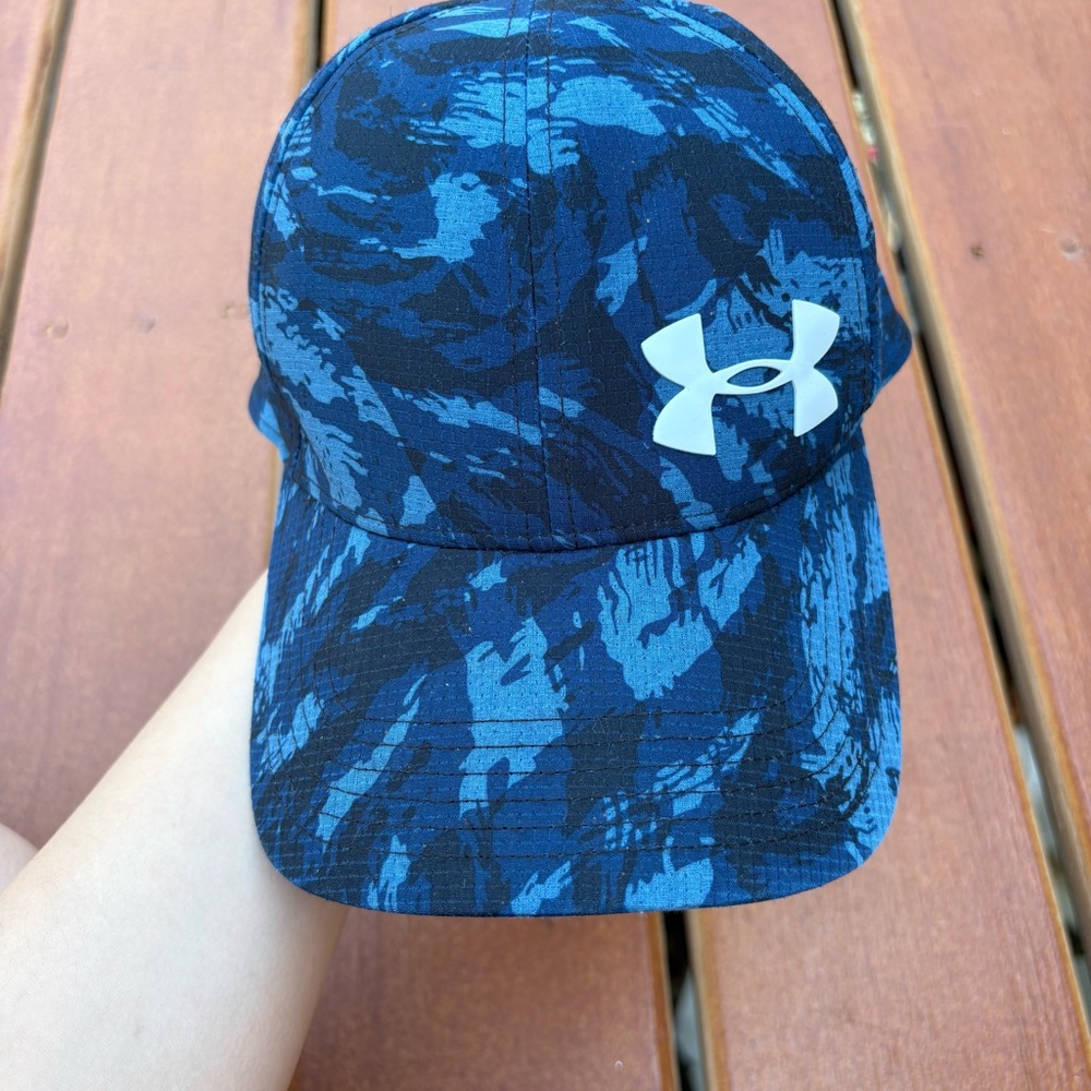 Under Armour Blue Camouflage Hat